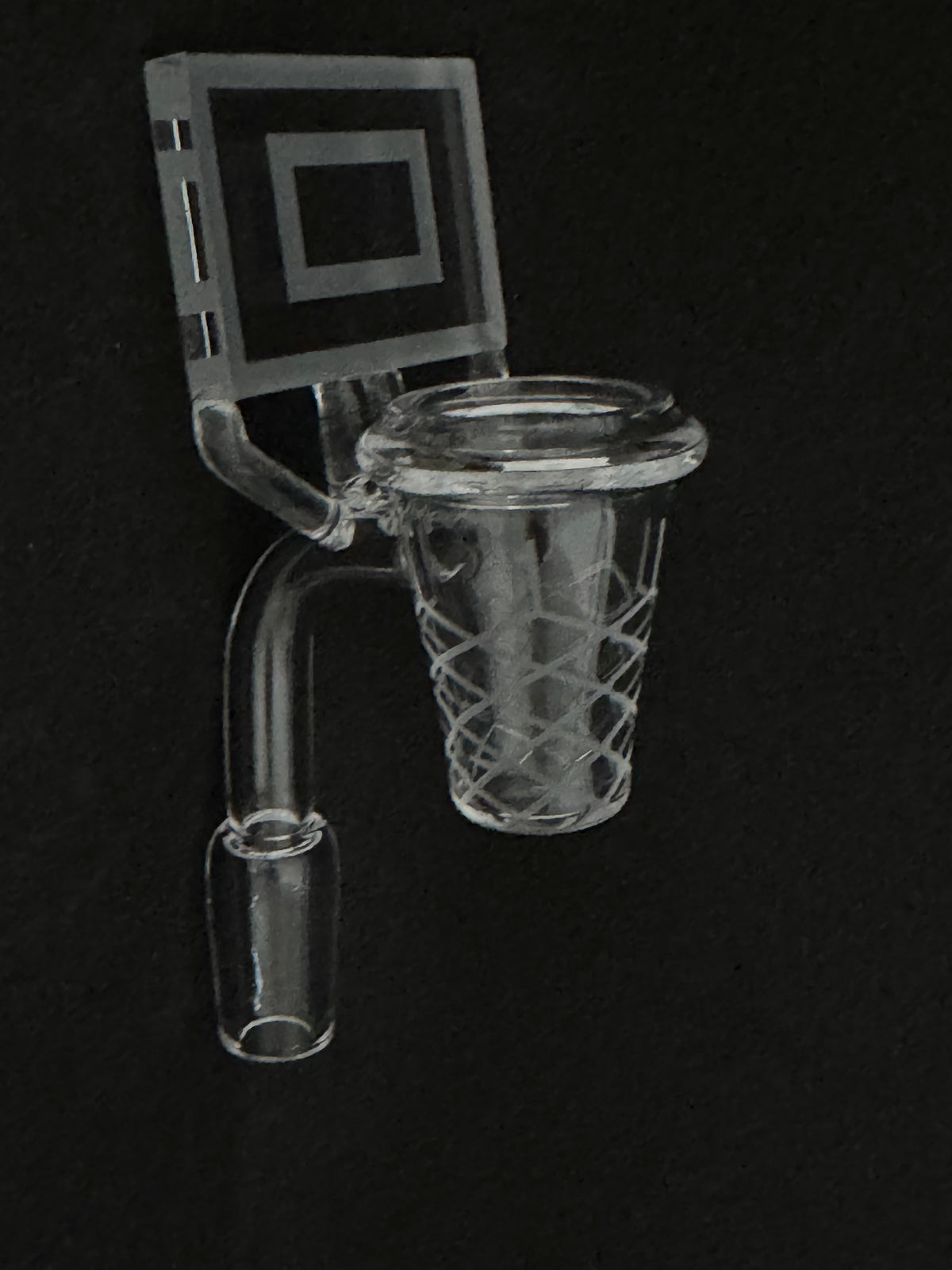 Artisan Basketball Hoop Quartz Banger & Textured Ball Spinner Cap Set