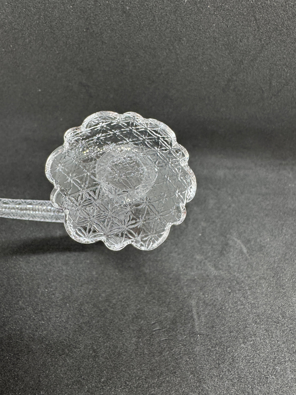 Geometric Sacred Star Etched Full Weld Terp Slurper Quartz Banger with Scalloped Dish - 90°