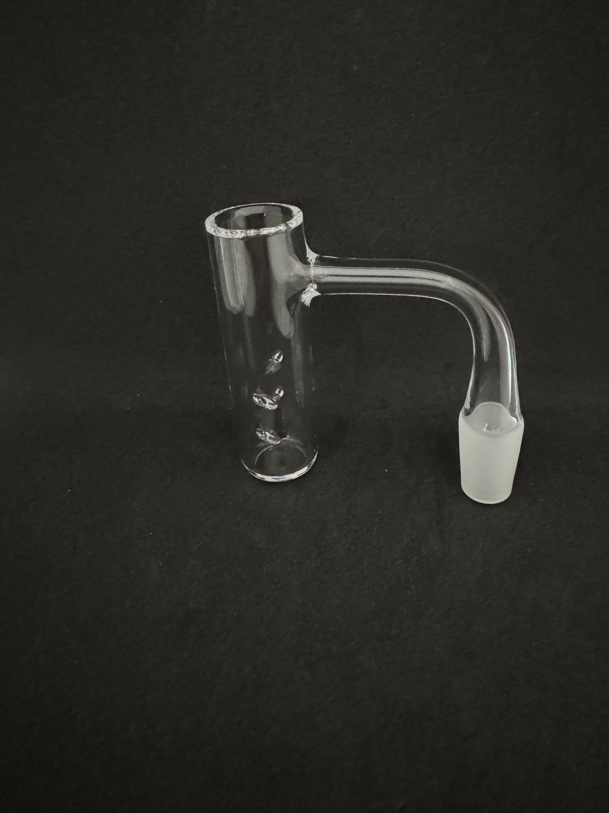 Griz Quartz 65mm Tall 4-Hole Auto-Spinner Quartz Banger (90°)