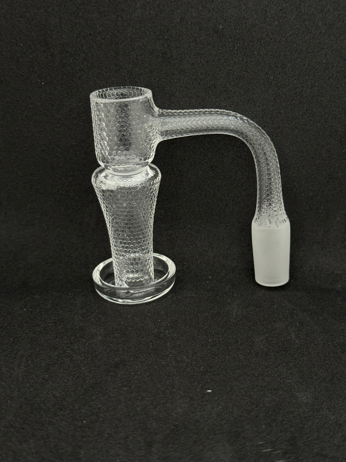 Hammered Dimpled Texture Full Weld Terp Slurper Quartz Banger - 90°