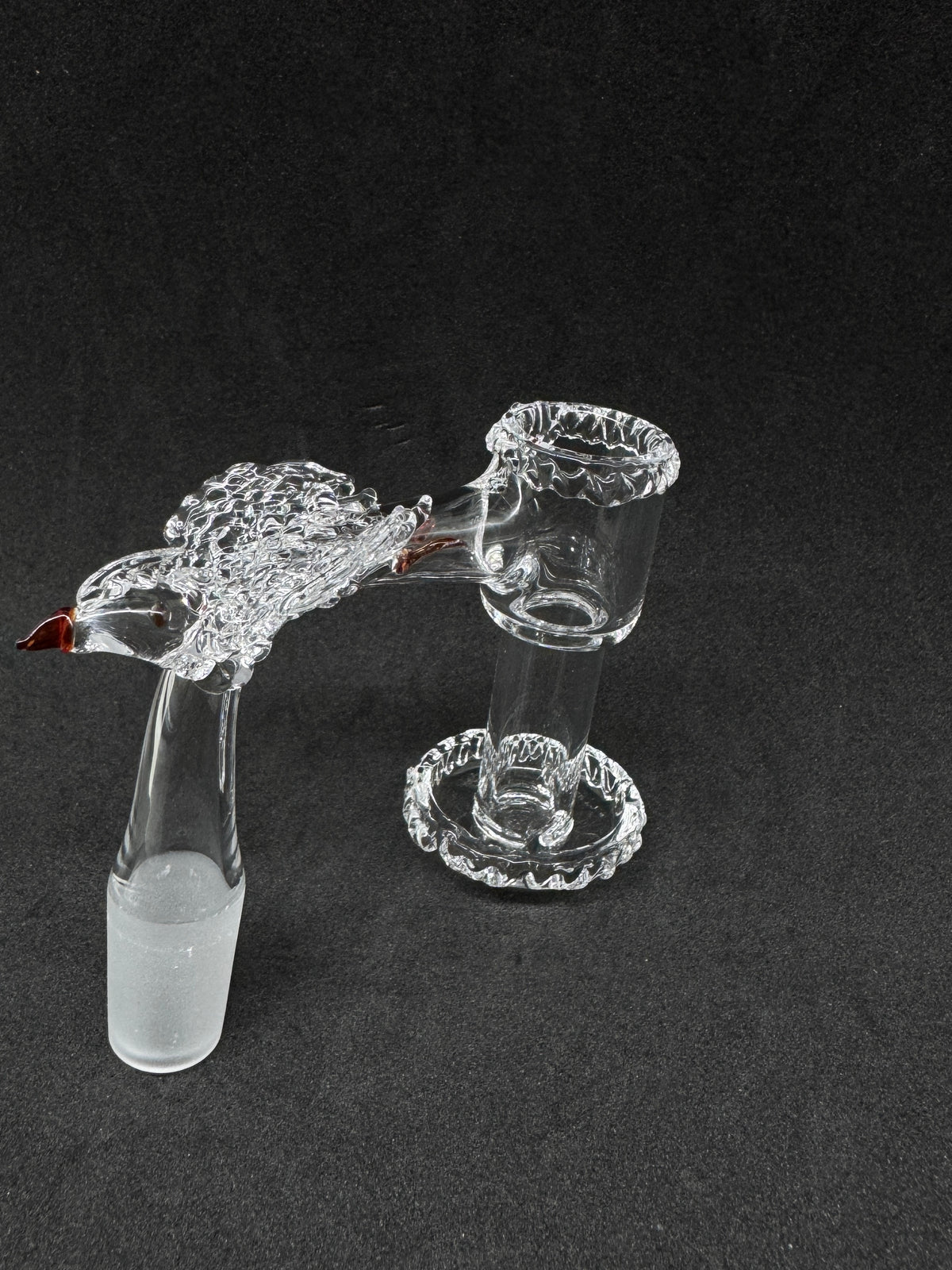Hand-Sculpted Flying Falcon Heady Terp Slurper Quartz Banger - 90°