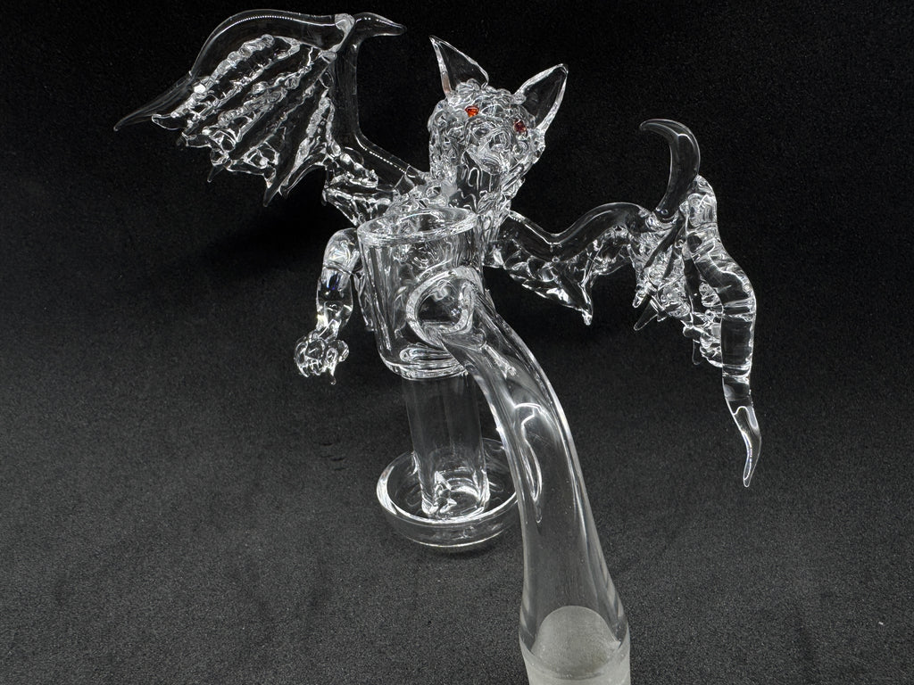 【free shipping】Bat -shaped quartz   terp slurper