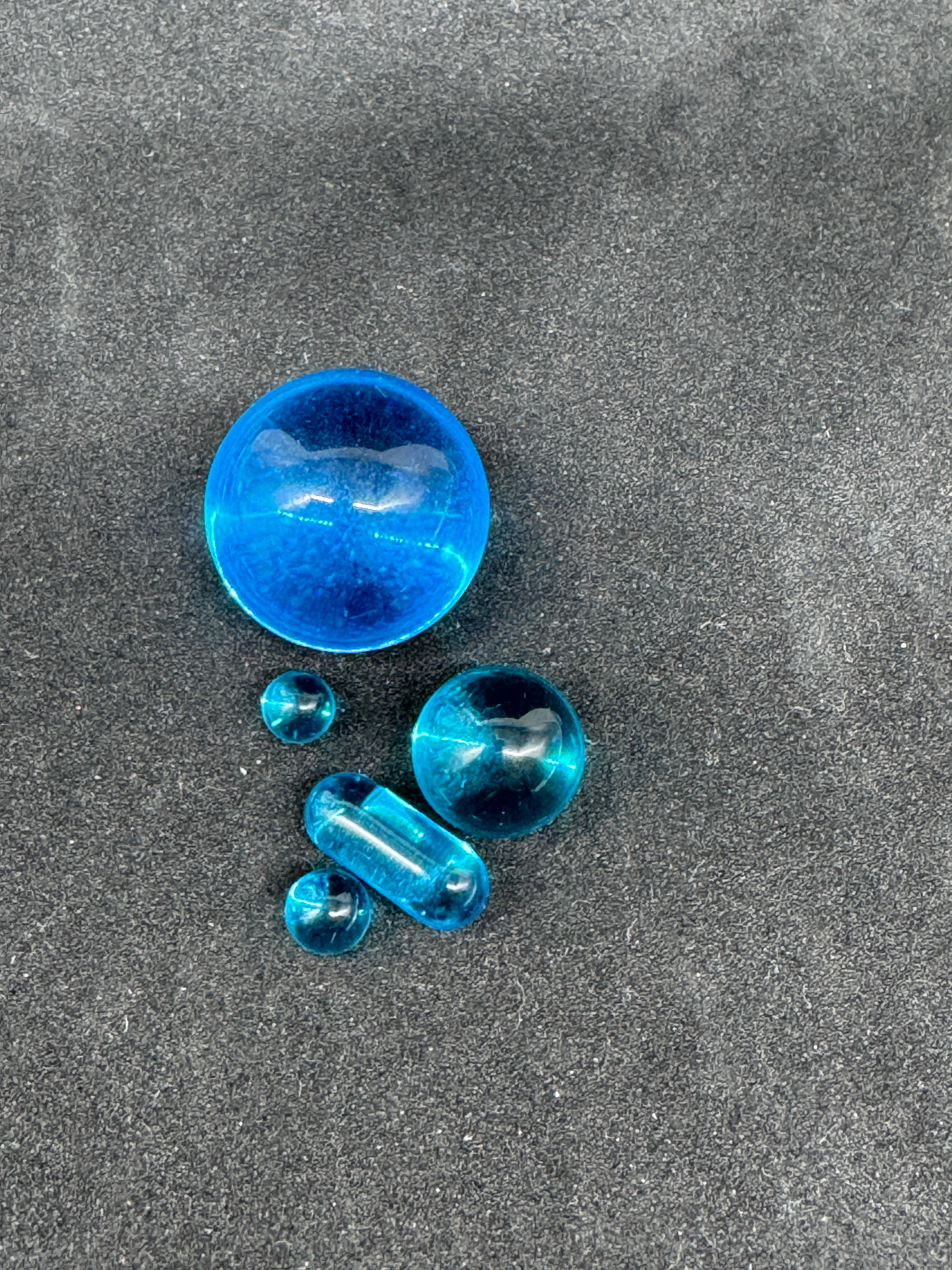 Quartz Bead Set Natural Quartz Loose Beads for DIY Jewelry Making