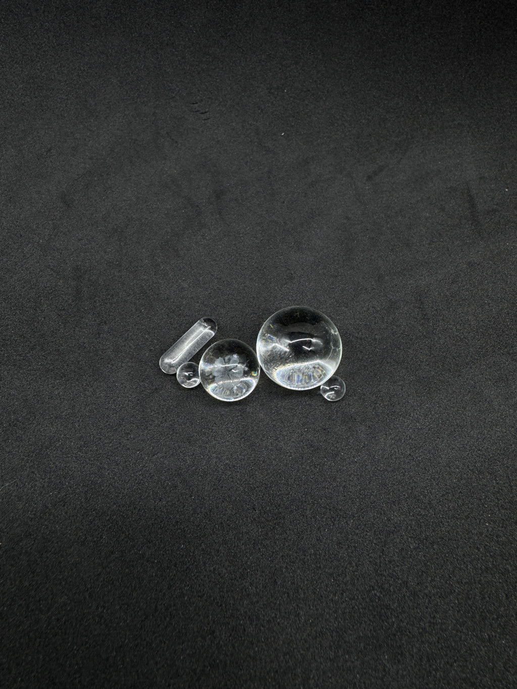 Quartz Bead Set Natural Quartz Loose Beads for DIY Jewelry Making