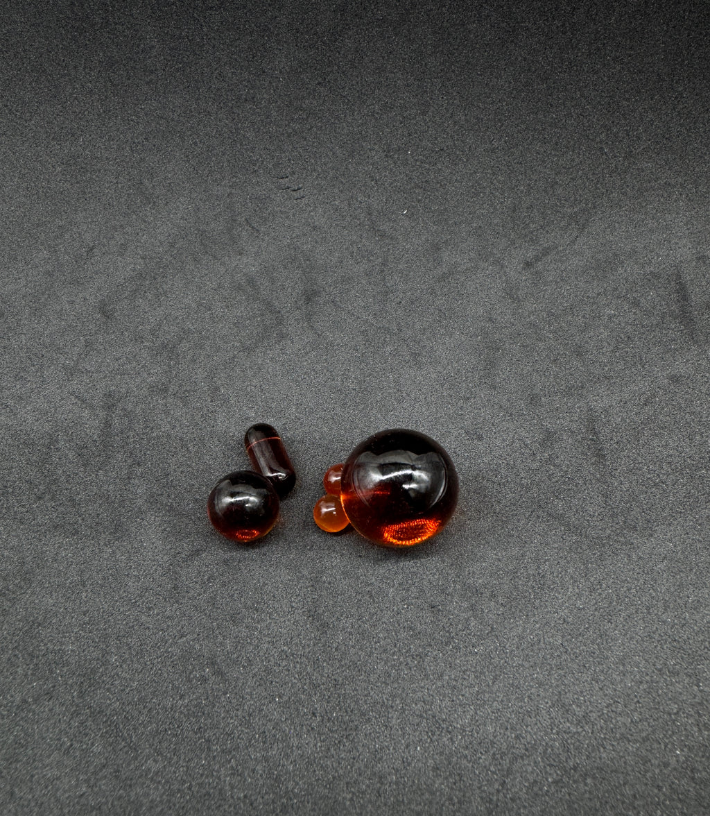 Quartz Bead Set Natural Quartz Loose Beads for DIY Jewelry Making