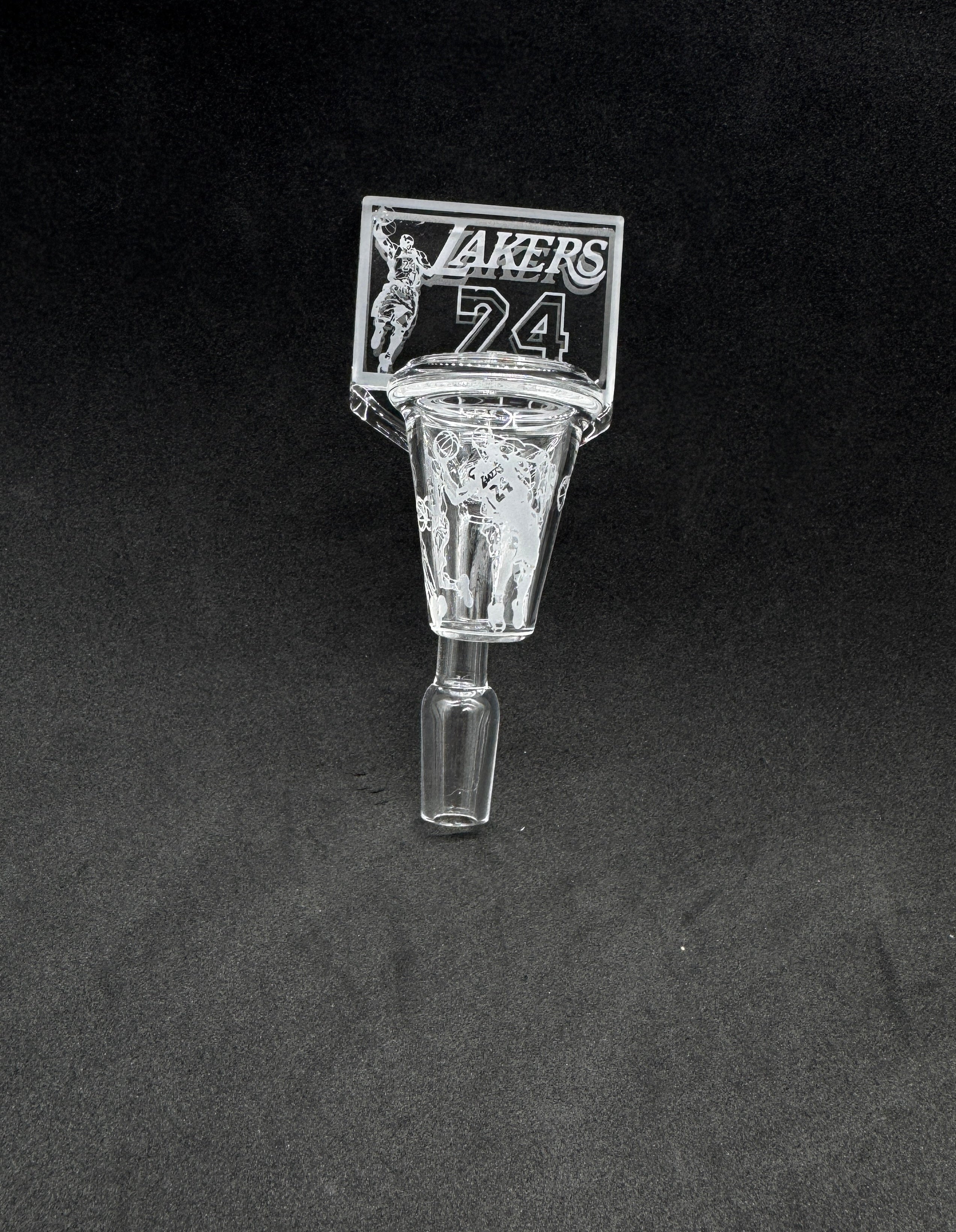 Lakers No. 24 Commemorative Quartz Banger - Product Detail Page Description