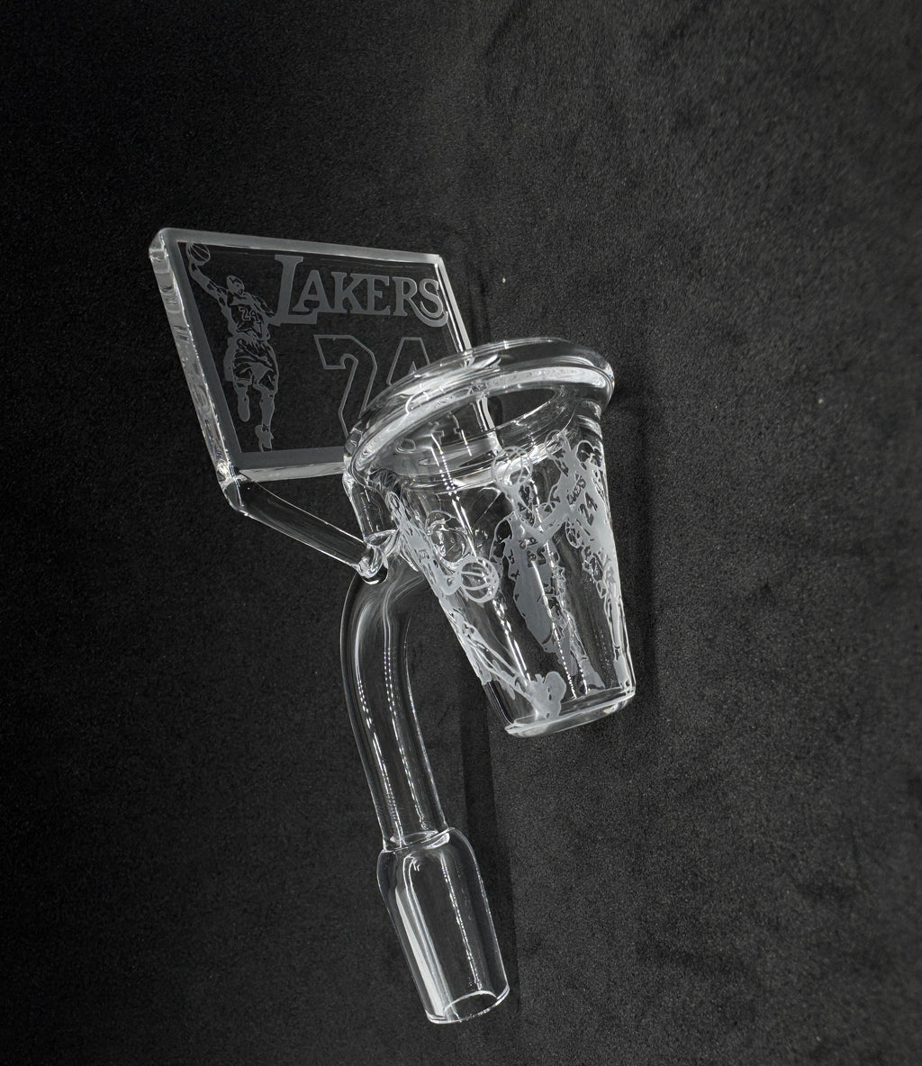 Lakers No. 24 Commemorative Quartz Banger - Product Detail Page Description
