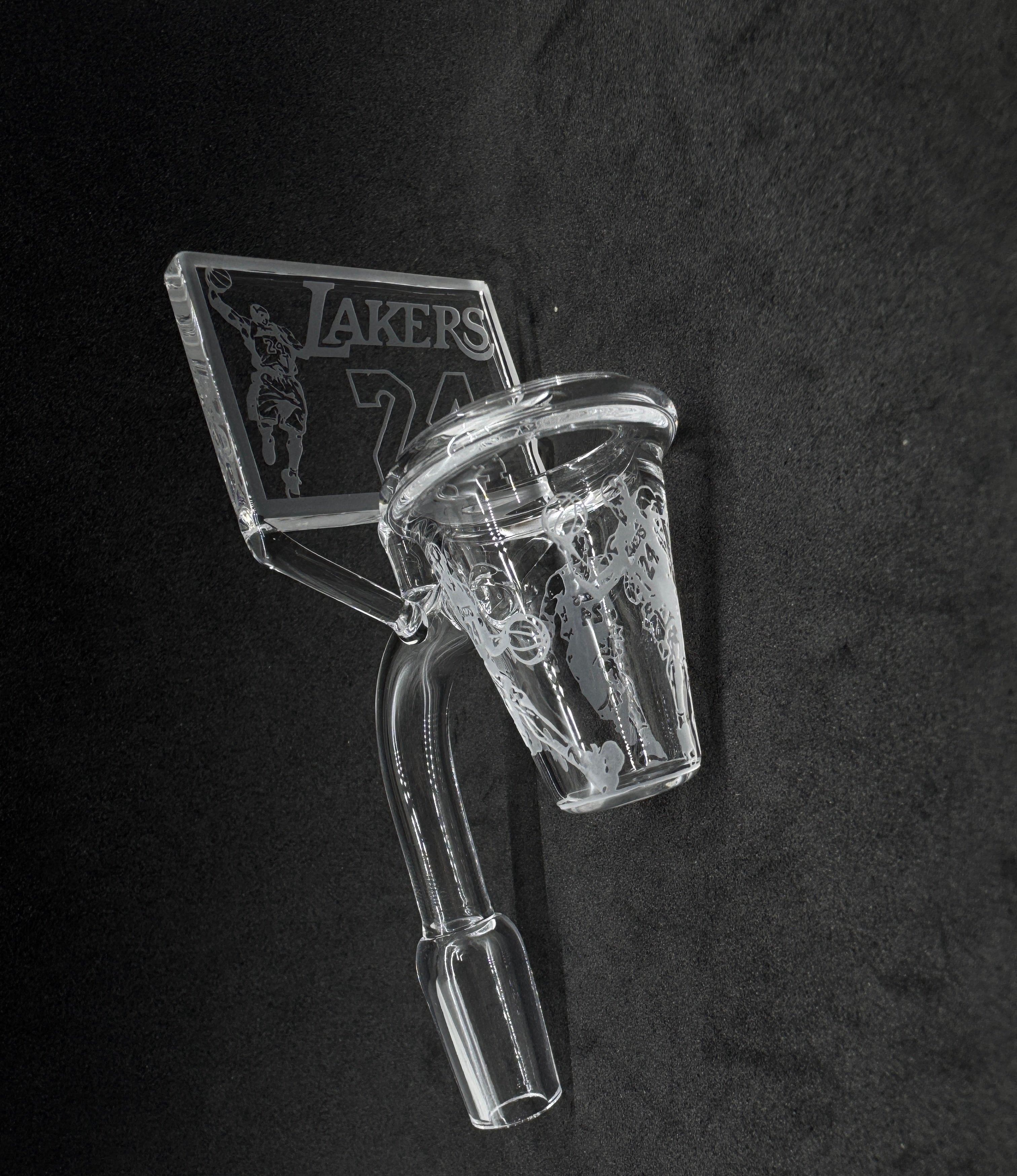 Lakers No. 24 Commemorative Quartz Banger - Product Detail Page Description