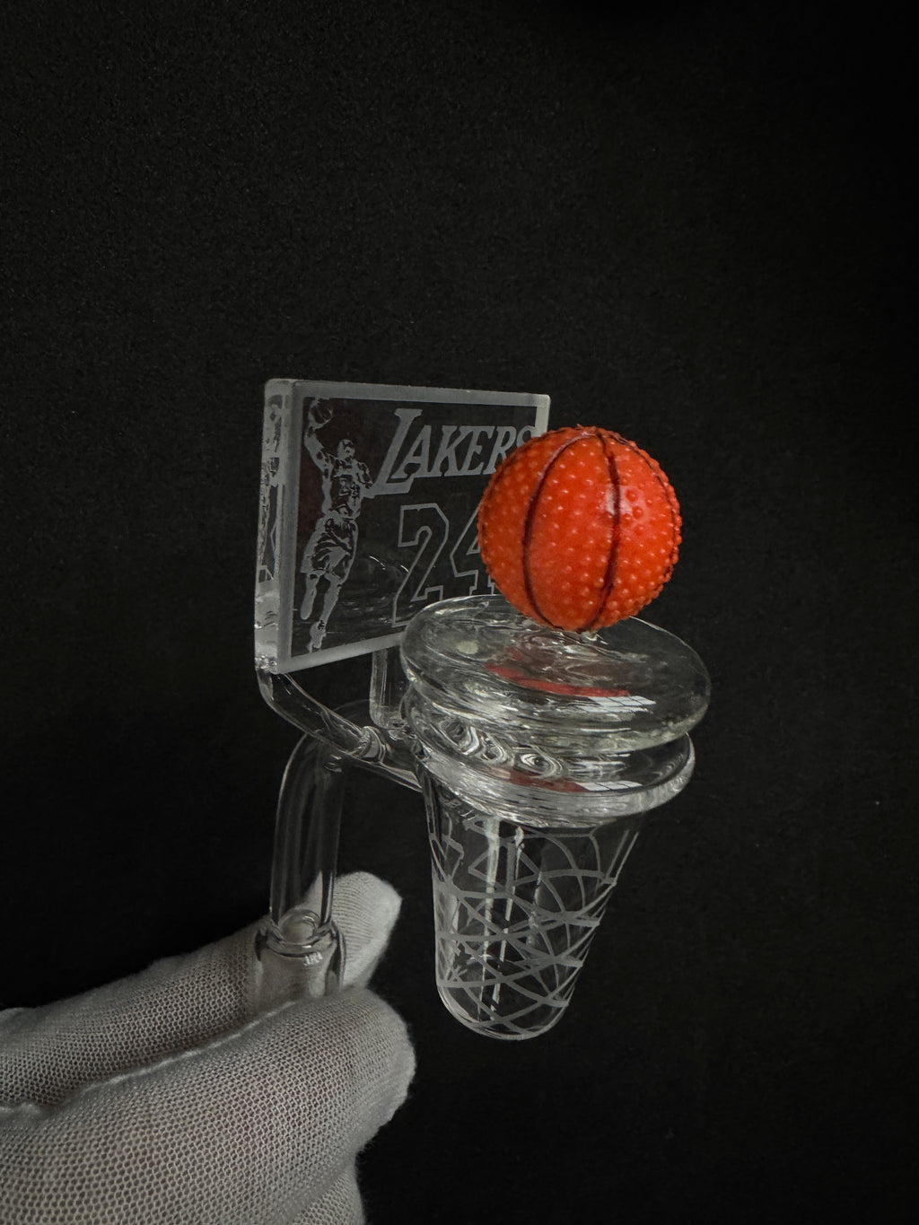 Lakers No. 24 Commemorative Quartz Banger - Product Detail Page Description