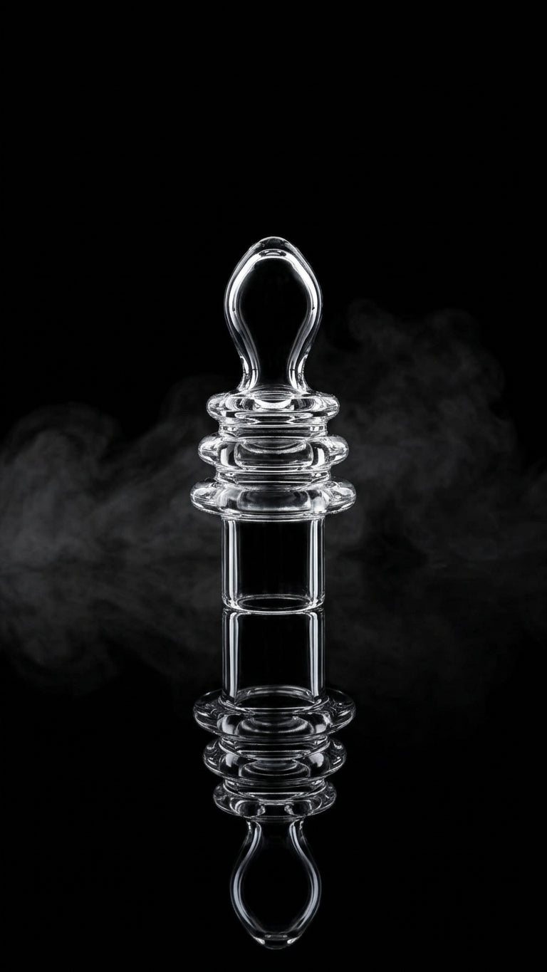Griz Ergonomic Loop Handle Multi-Tiered Ribbed Carb Cap