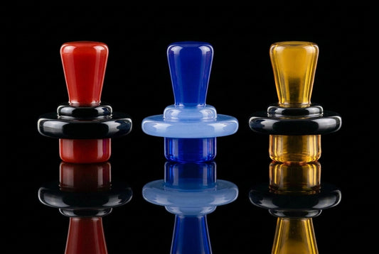 Griz Artisan Two-Tone Flared Pestle Glass Carb Cap