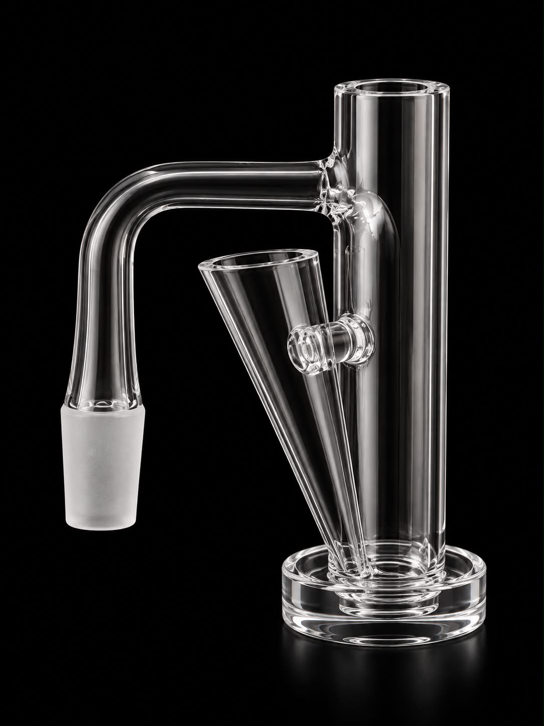 Tall Tower Recycler Terp Slurper Quartz Banger - 90°