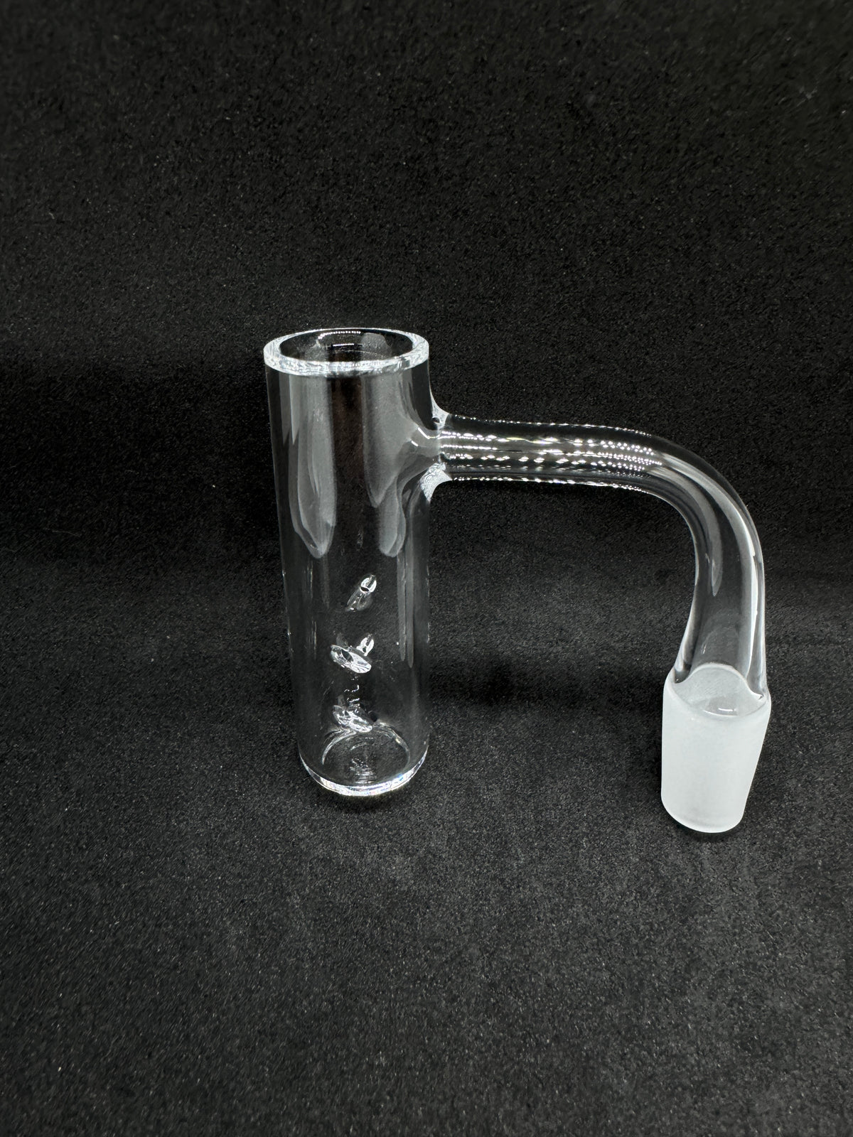 Griz Quartz 65mm Tall 4-Hole Auto-Spinner Quartz Banger (90°)